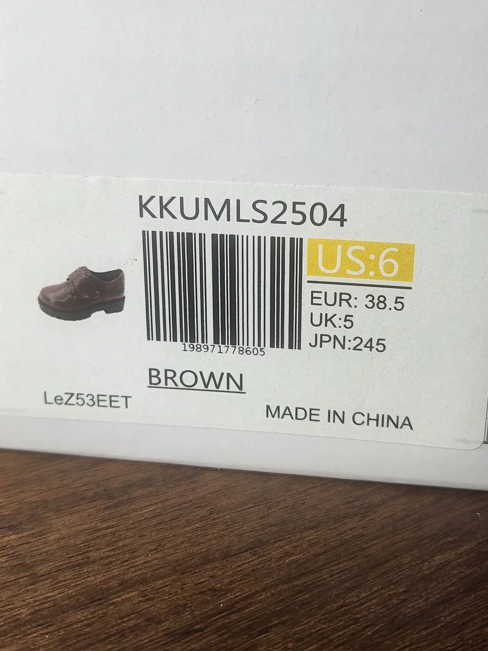 Big Kids Brown Leather Slip-On Dress Shoes